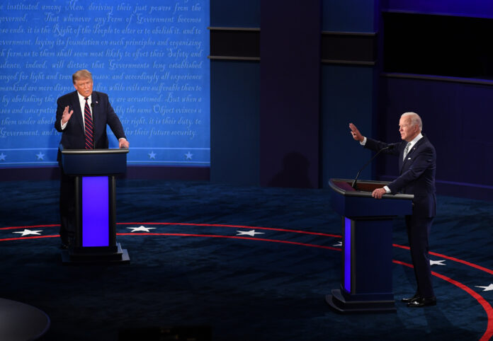 Usa 2020 - 34 - Trump - Biden - dibattito - Cleveland