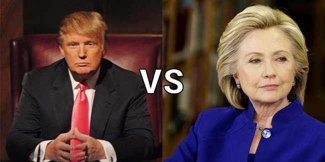 scontro tra trump e hillary
