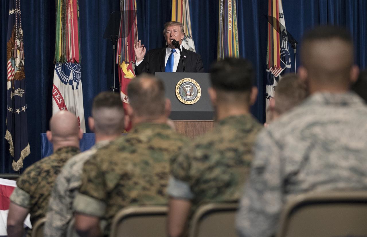 Trump-FortMyer-Afghanistan