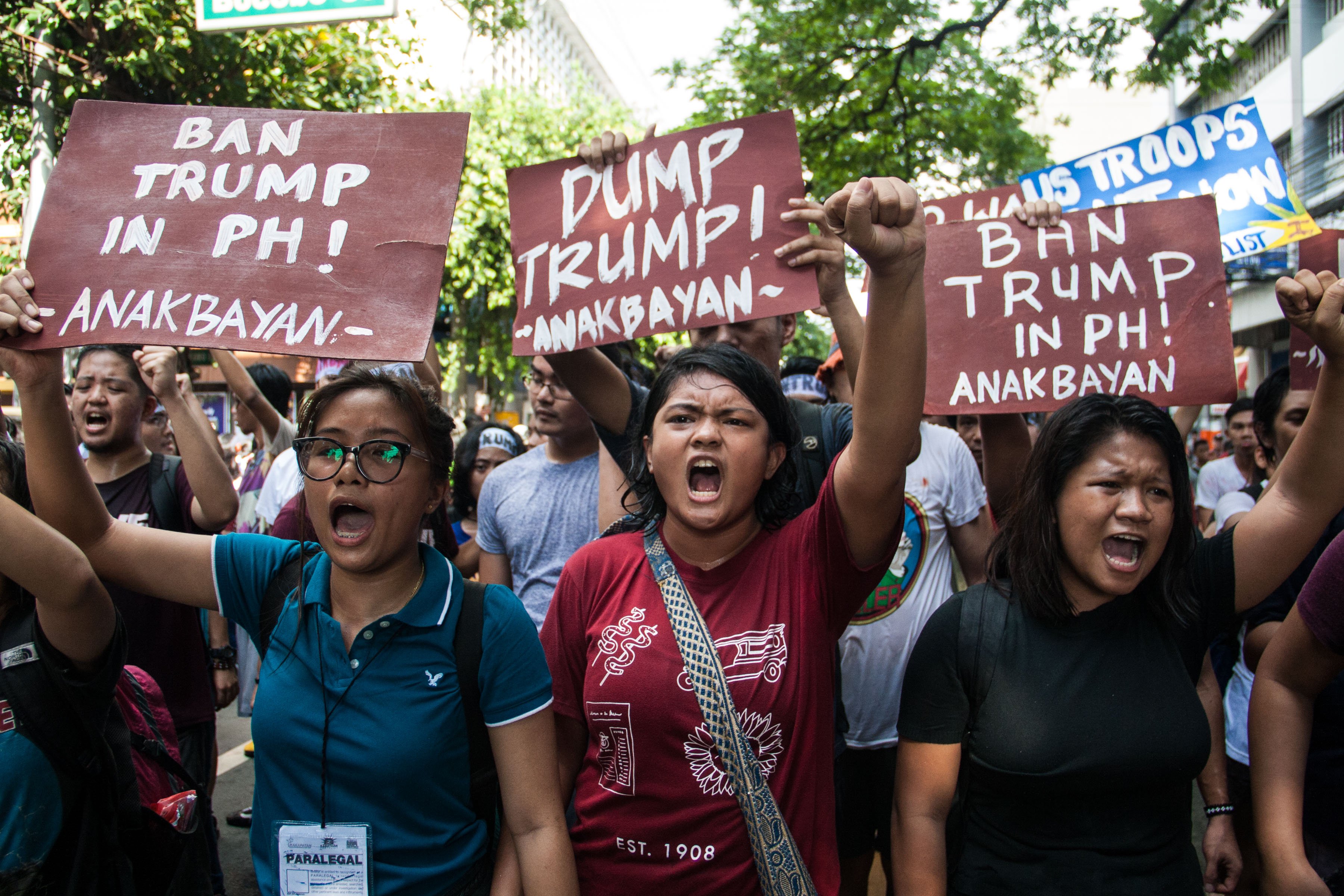 Trump -Asia - Filippine