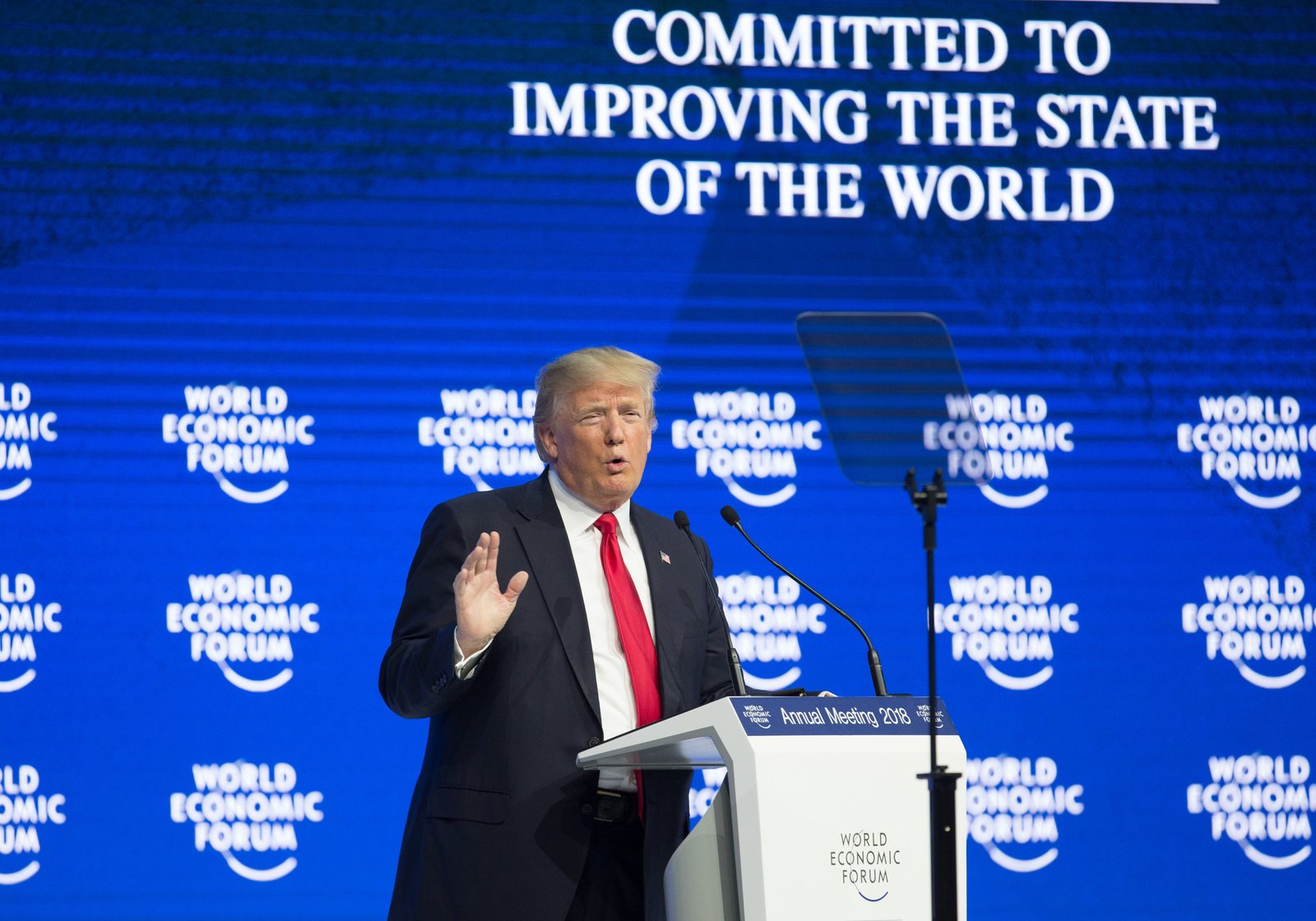 Davos - Trump - presidente