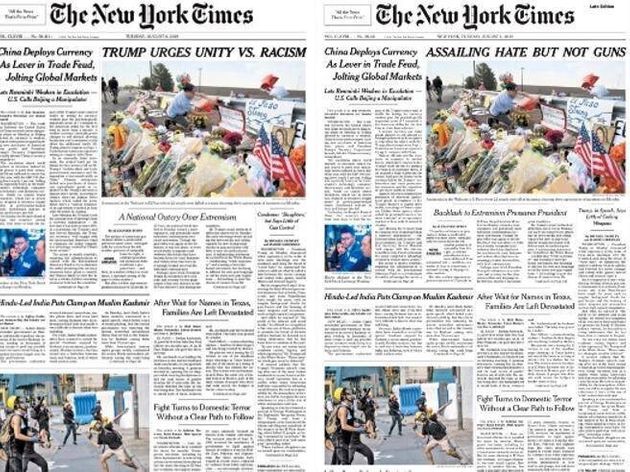 New York Times - Trump - El Paso