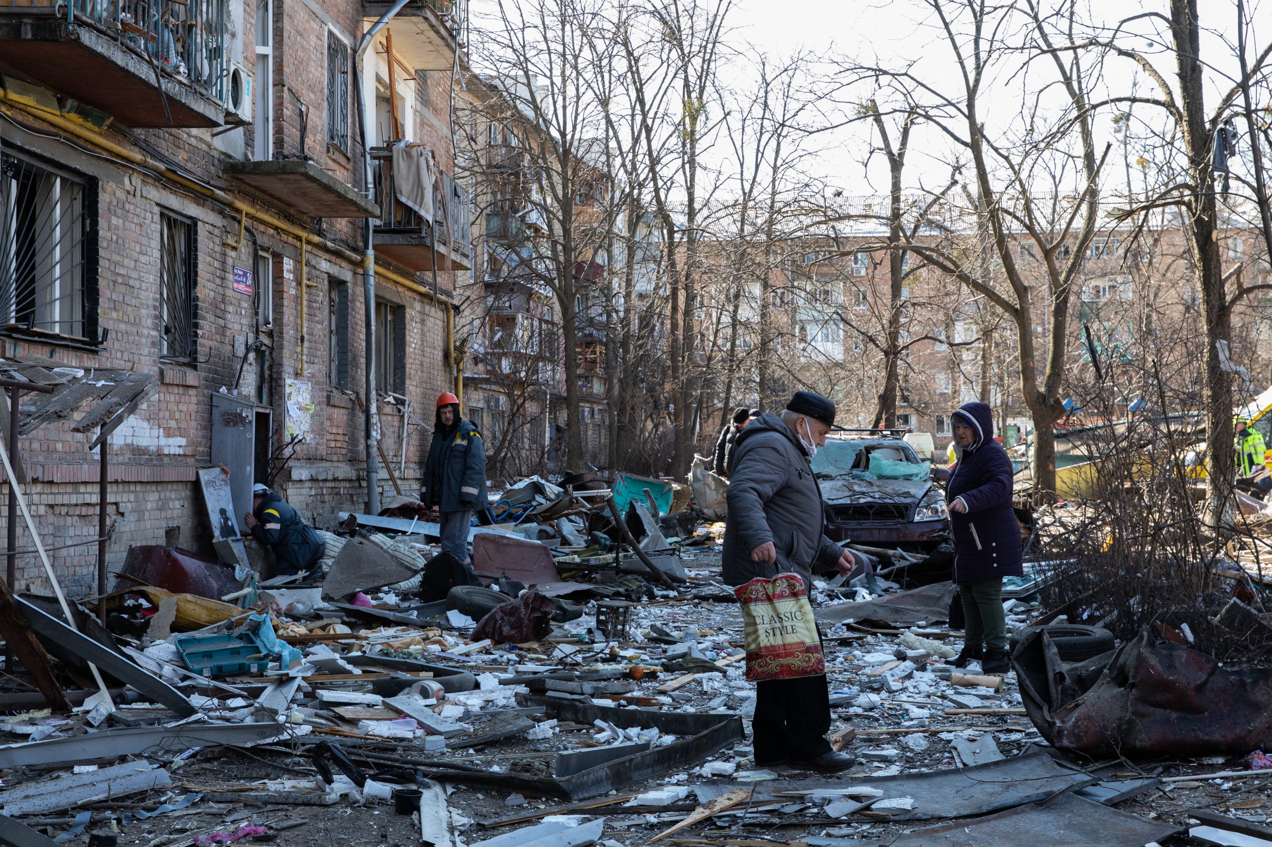 220317 Ucraina - punto - Kiev - bombardamenti