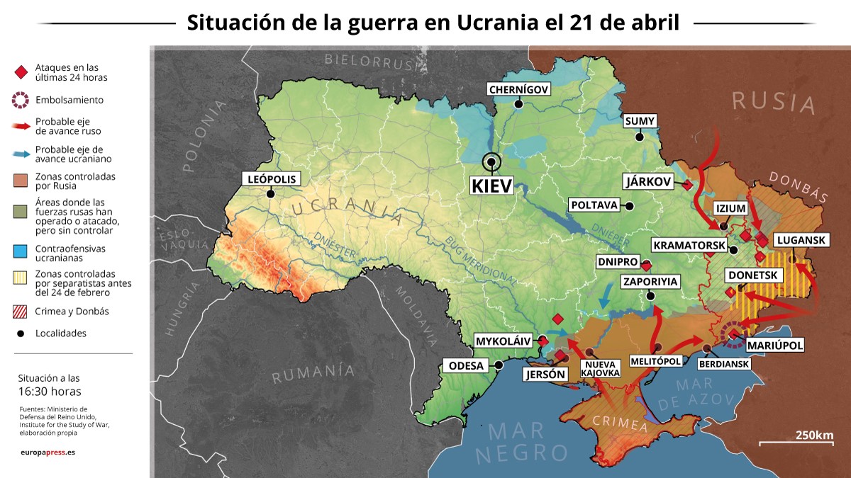 220421 Ucraina - punto - guerra - diplomazia