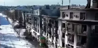 230304 Ucraina - Bakhmut - distruzione
