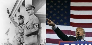 Usa 2024 356 - Trump - Hitler - Mussolini
